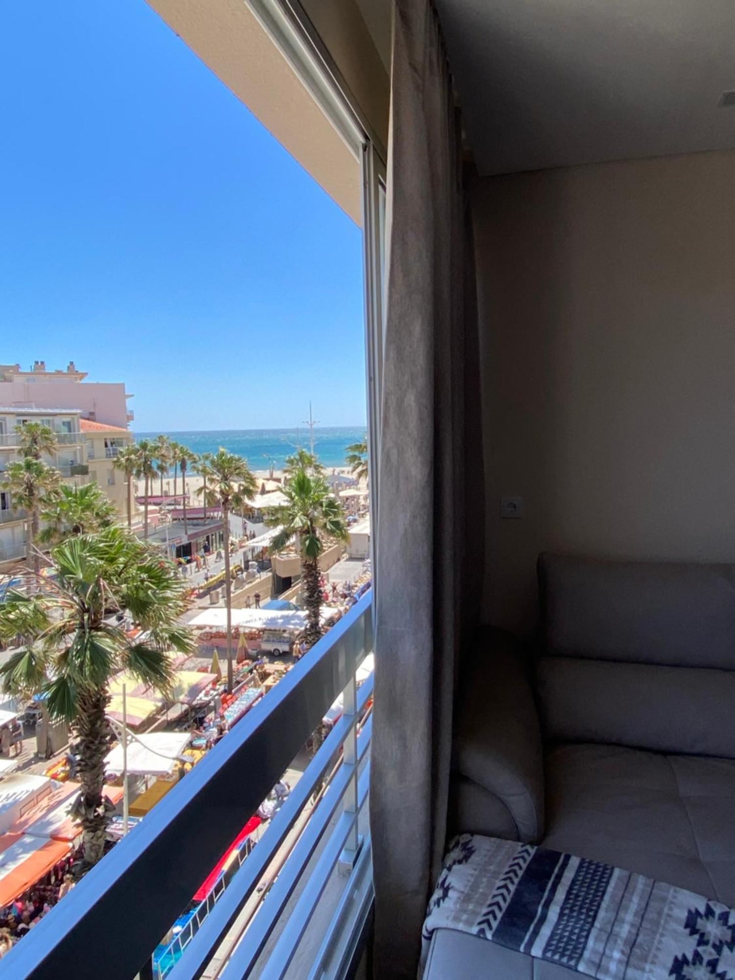 Appartement T2 Vue Sur Mer, Place Mediterranee กาเนต์-อ็อง-รูสซียง ภายนอก รูปภาพ